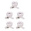 5 Pcs Quilt Zippers Multifunctional-1.5m Double headed nylon 7