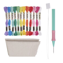 Punching Needle Pen Embroidery Set Inlcudes 12-Combination 2