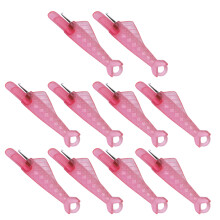 10x Automatic Sewing Needle Inserter Fish Mouth Sewing-Pink