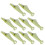 10x/Set Needle Threader Fish Type Sewing Machine-Yellow 1