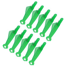 10 Pcs Fish Type Quick Sewing Threader Plastic Sewing-Green