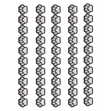 10/50 Pcs Animal Paws Repair Patches Dog Paws Iron on-50PS