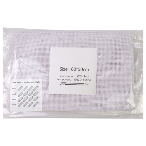 14CT Canvas Sheets Needle Point Canvas Practical Mesh Sheets-M