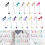 6 Pcs Blank Beadable Keychains Handmade Metal-candy yellow 4