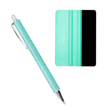 Retractable Air Release Weeding Pen Felted-Fluorescent green