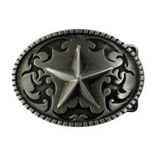 Cowboy Belt Buckle Five-Pointed Star Belt Buckle Belt