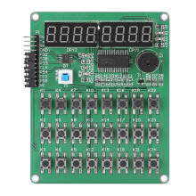 Modul de afișare LED cu sensibilitate la taste, tub digital pentru soluții de afișare cu segmente înalte, compatibilitatea microcontrolerelor