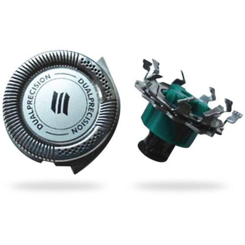 Barbeador Elétrico de Precisão, Cabeças de Barbear Compatíveis com Philips, Lâminas Micro Action Reflex Plus com Design Adaptável ao Rosto e 2