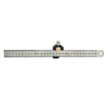 Multifunctional Combination Square Ruler Positioning Block Adjustable Steel Ruler For Woodworking And Crafting Tasks