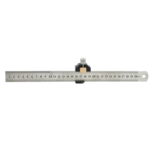 Multifunctional Combination Square Ruler Positioning Block Adjustable Steel Ruler For Woodworking And Crafting Tasks