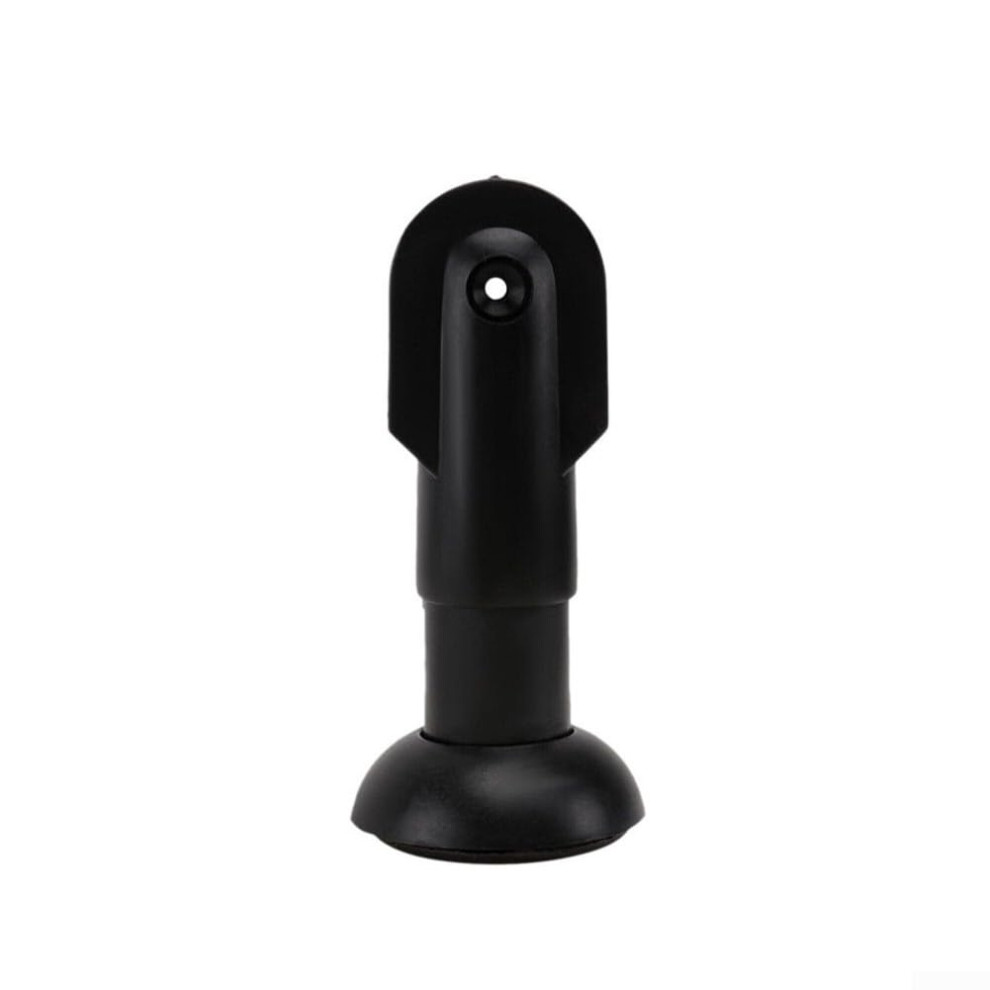 Toilet Partition Support Leg With Rustresistant Black Finish, Load Restroom Stall Foot Bracket 9094768937327