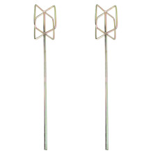 Drill Mixer Attachment 2PCS 21 Inch Cement Mixing Paddle with Hex Shank for Paint Concrete Plaster