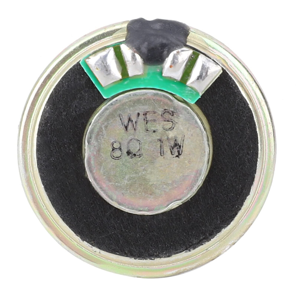 2Pcs 8 Ohm 1W Mini Speaker 28Mm Diameter Loudspeaker Clear Stereo Sound Compact Durable Design 9187378937013