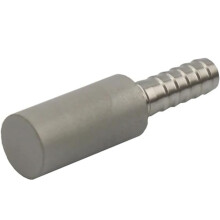 Stainless Steel Diffusion Stone 0.5 Micron for Home Brewing Beer Wine Soda with 1/4 Inch Barb