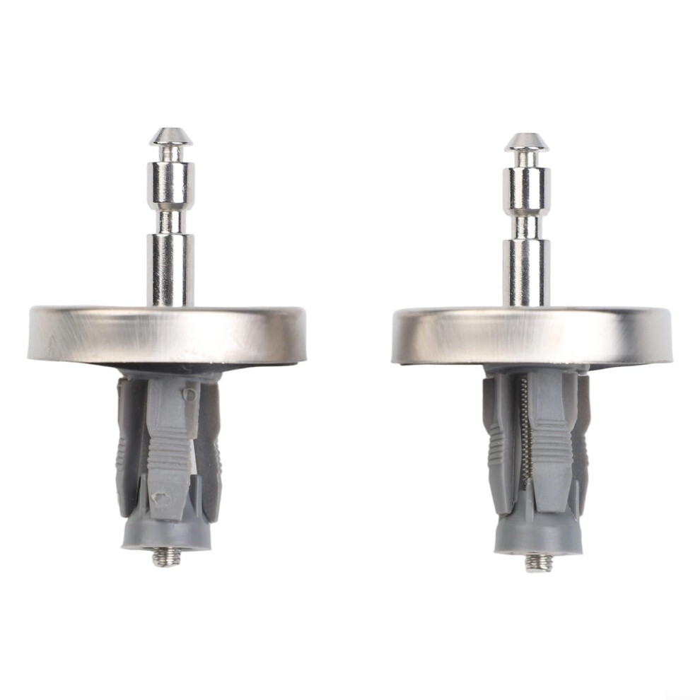 Toilet Seat Hinges Stainless Steel 8Mm Screws And Bolts, Corrosionresistant 2Pack 45Mm Kit 9199774689311