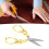 Stickschere Retro Edelstahl Multifunktionale 10
