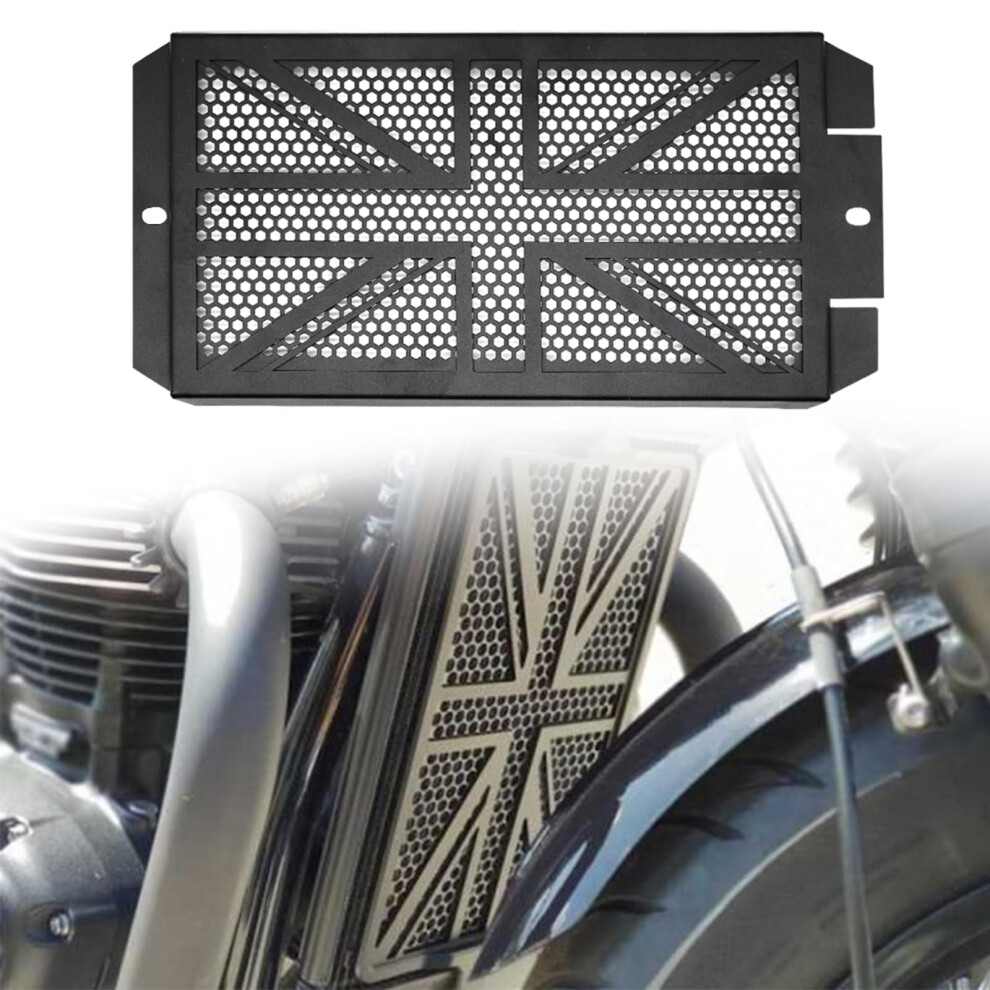 Motorcycle Radiator Guard With Aluminum Protector For Triumph Bonneville T100 T120 Bobber Scrambler 9187378937136
