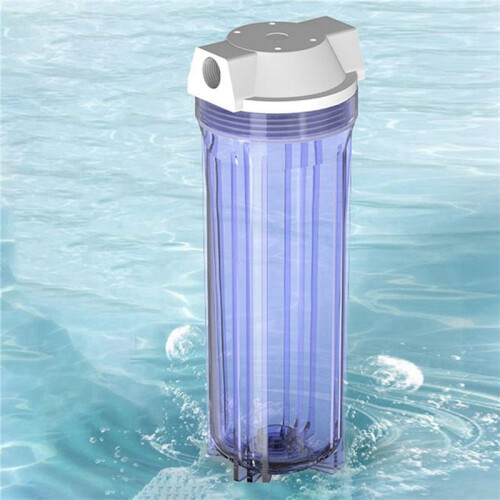 2X 10Inch Prefilter Water Filter Bottle Explosion-Proof Water Filter Parts Connector G1/2Inch Interface Filter Shell 1