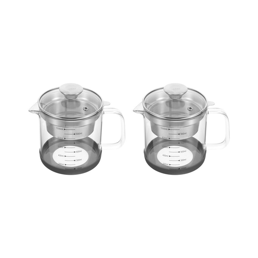 2X Food Strainer Nut Milk Bag Yogurt Strainer Stainless Steel Iced Tea Pitcher Juice Beverage Carafe With Scale 6032616994446