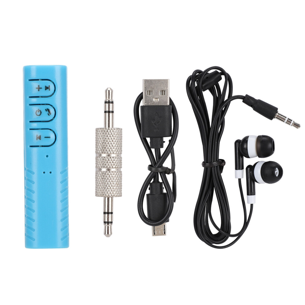Bluetooth V5.0 Output Wireless Audio Receiver Mini 3.5Mm Jack Aux Adapter With Built-In Microphone Low Latency Connection For Car Home Stereo System 9176269259587
