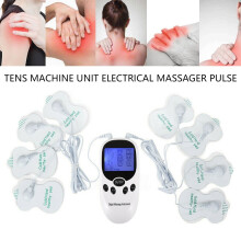 Appareil TENS professionnel, soulagement temporaire de la douleur, tapis d'électrodes pour les pieds, appareil rechargeable avec batterie au