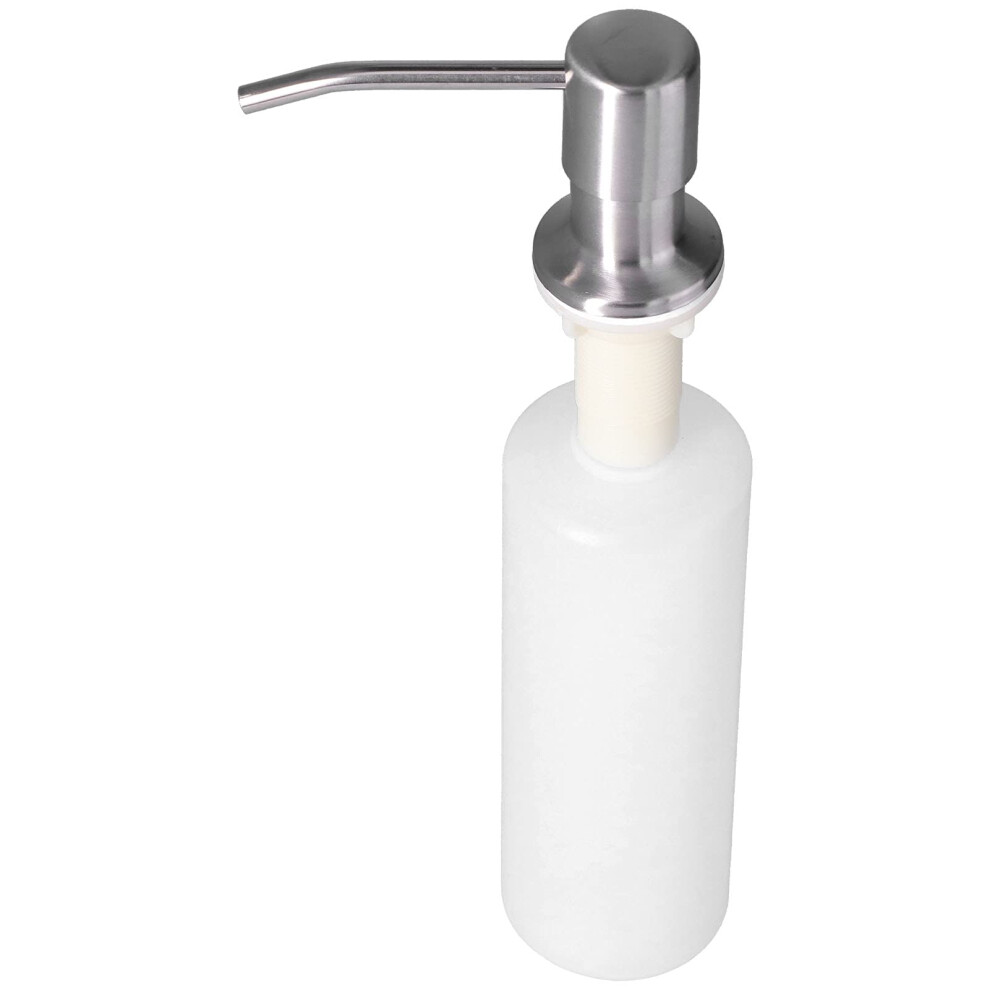 Stainless Steel Kitchen Sink Soap Dispenser With Builtin Countertop Pump, Easy Refill And Rustresistant 9199774689649