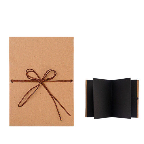 Multipurpose Stretchable Folding Album Personalizable-Black S