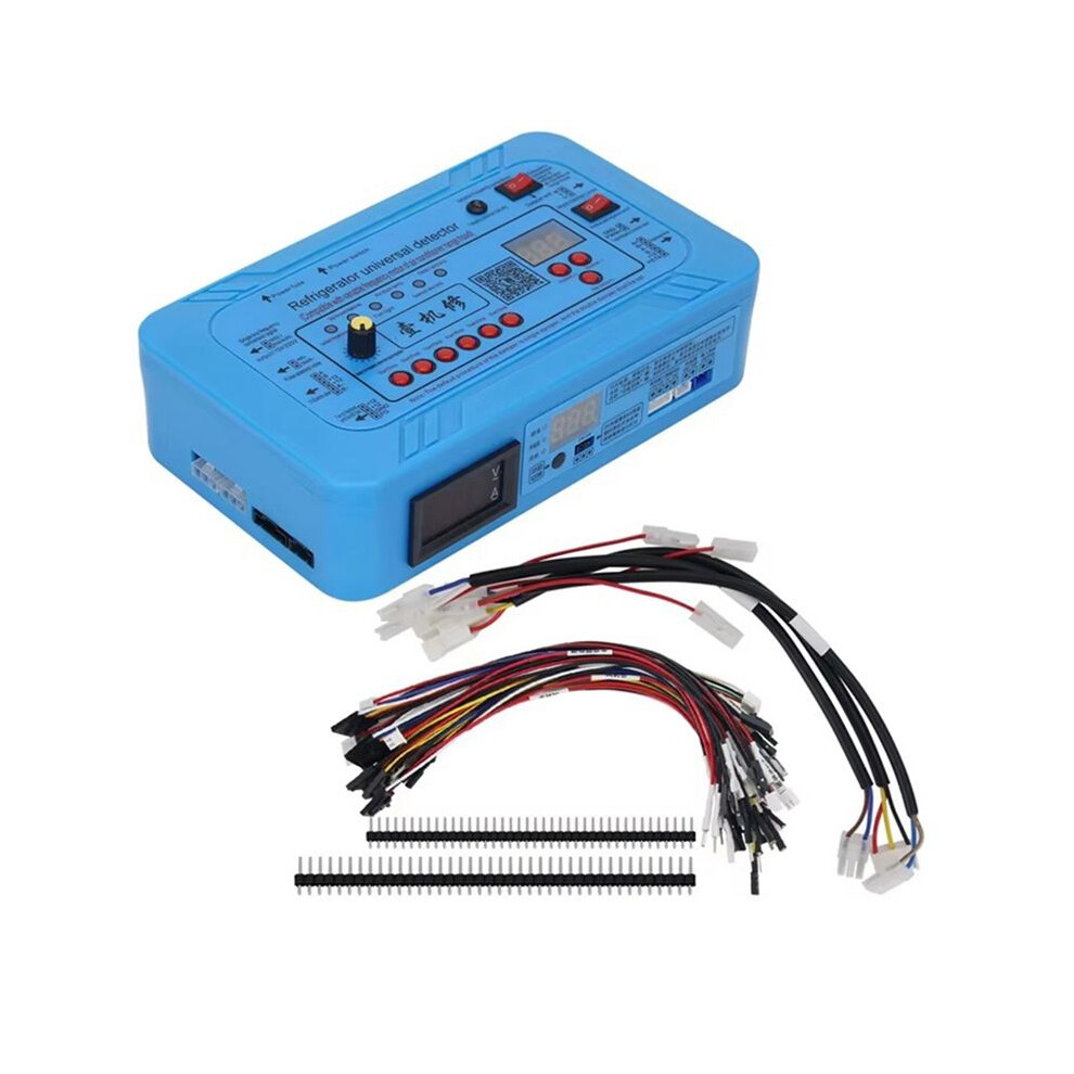 18-In-1 220V Universal Inverter Refrigerator Compressor Detector Fan Damper Inverter Board Solenoid Valve Fault Tester 6033845242667
