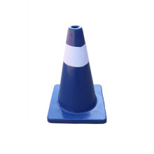 Traffic Safety Cones With Reflective Strips For Visibility, Stackable Marker Cones, Road Warning Cones, 1 Piece