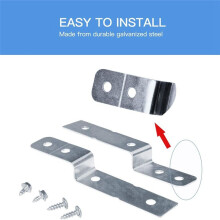 2 Pcs Dishwasher Side Mount Bracket Kit DWBRACKIT1 for Dishwashers Replaces 154477201, 154806601