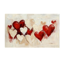 Valentine's Day Wall Art Prints Abstract Art-30x40cm with f