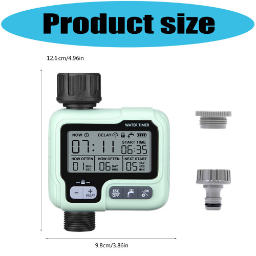 Smarted Automatic Water Timer for Gardens Balconies and 2