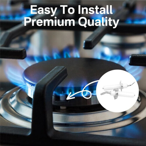 4 Pack Gas Range Stove Ignitor Electrode 8523793 Replacement for  Gas Range Igniter,Amana Oven Ignitor 2