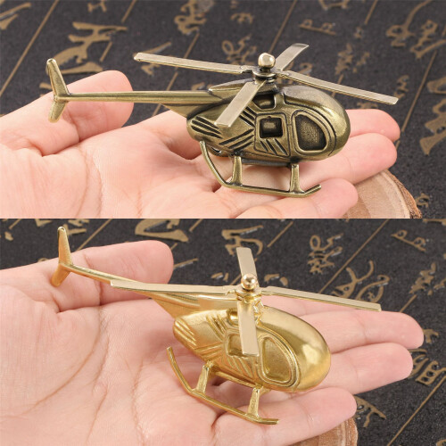 Elegant Brasses Helicopter Model Retros-Primary Color 2