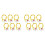 12x 6DA32-00006W Refrigerator Defrost Temp Sensor Replacement for  AP41336842 DA32-10105R DA32-10105R 1
