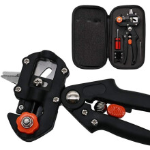 Professional Grafting Tool and Pruning Shears with Ergonomic Grip for Fruit Tree Gardening Kit