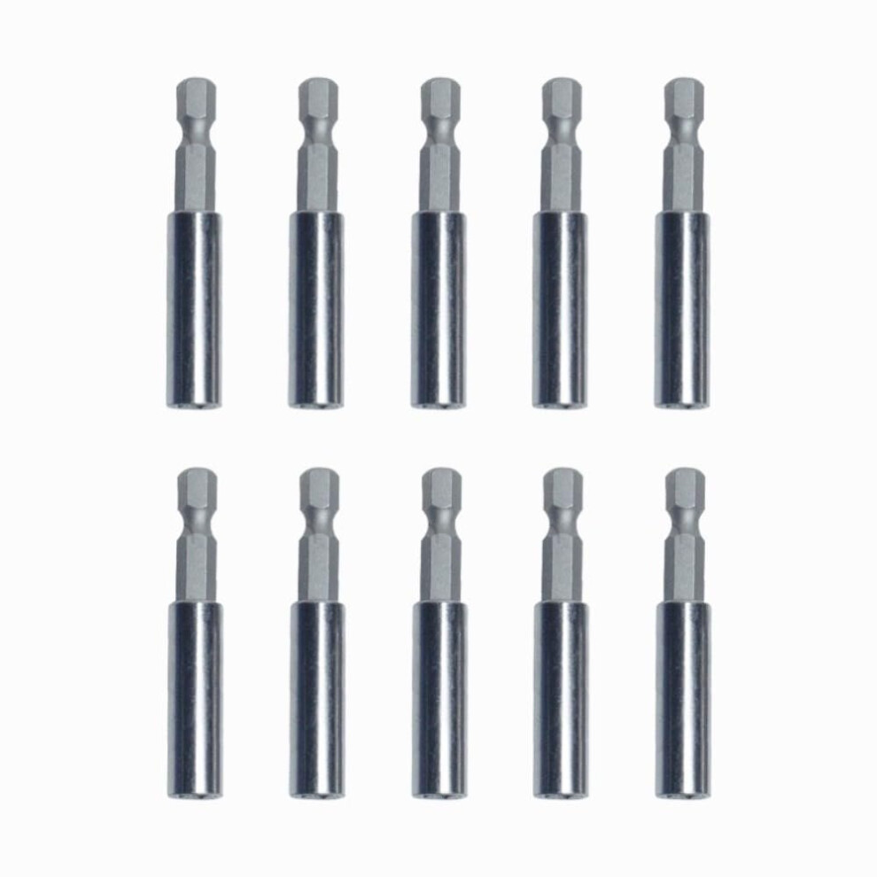Magnetic Bit Holder Set 1/4 Inch Strong S2 Steel Hex Shank Extension 60Mm For Impact Driver 9199774690751