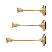 Bougeoirs à Base Stable de 7CM, 3 pièces, en aluminium-2