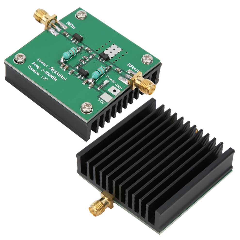 12V Dc Rf Amplifier 1-930Mhz Wideband Signal Amplification Module 8791379626480