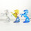 Figurines de cheval debout, Statues de cheval en cristal,-doré 6