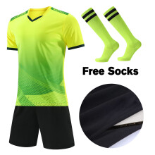 (920 Green, 3XL Height 185-190CM) Adult Football Jerseys Shorts Children's Soccer Clothes Maillot de football Men Training Kits Clothing