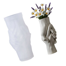 Kaarshouders Hars Schimmel, Cement Gips Bloempot Siliconen