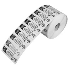 Waterproof Recycling Bin Labels with Bold Color Graphics, SelfAdhesive Waste Sorting Stickers