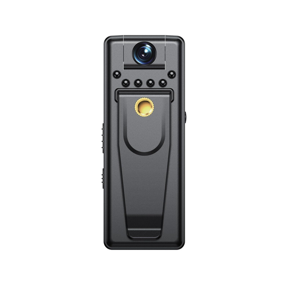 Mini 1080P Body Camera With Audio And Night Vision, Wearable Security Cam With 128Gb Card 9199774691734