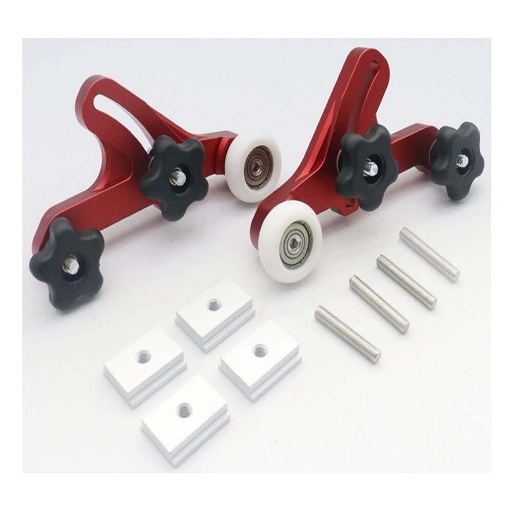 Table Saw Roller Guide With Adjustable Aluminum Alloy Dual Bearing Rollers For Woodworking Safety 9199774691840