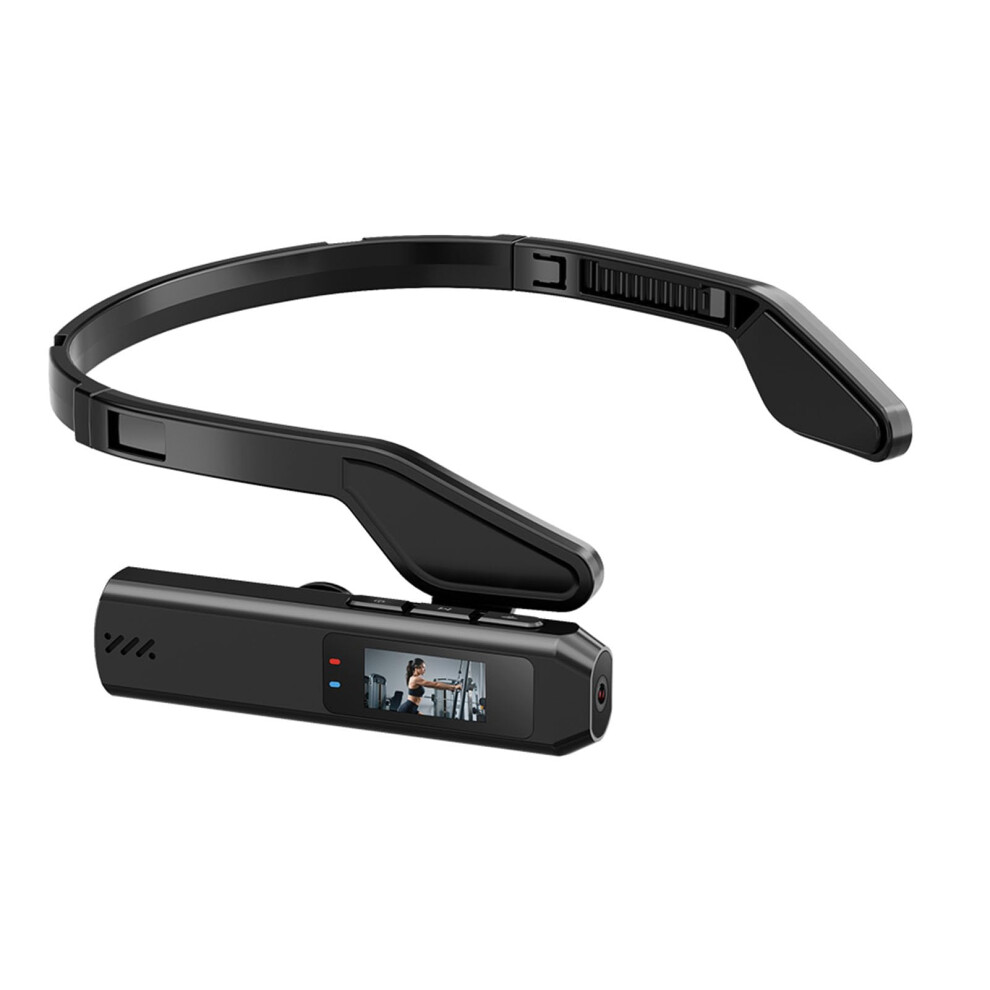 2.7K Hd Fpv Head Mounted Camera With Wifi App Control, Wide Angle Wearable Vlog Cam For Travel 9094768940679
