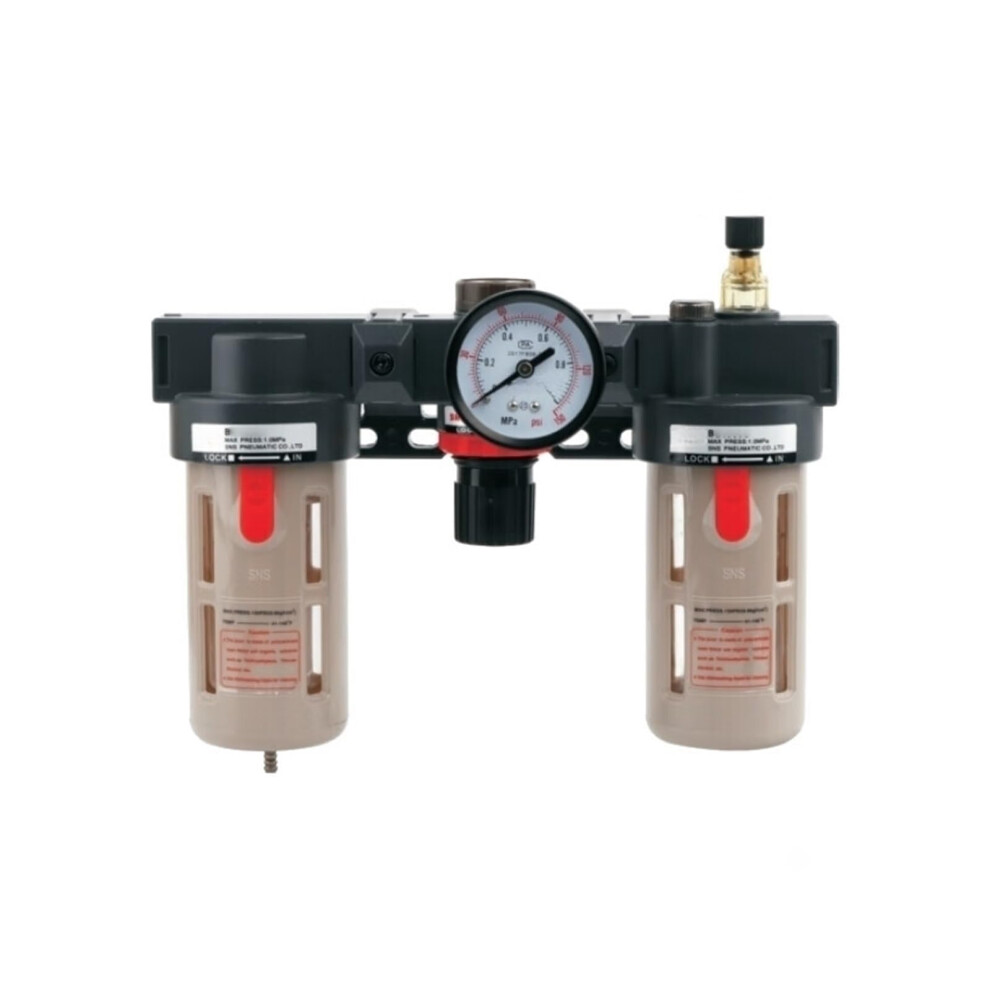 Air Filter Regulator Lubricator Bc4000 Triple Unit For Pressure Regulation And Air Filtration 9199774691895