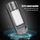 Ηχείο Bluetooth Surround Sound, Σύστημα Hi-Fi με βαθιά μπάσα και μικρόφωνο αφής για φωνητικές 8