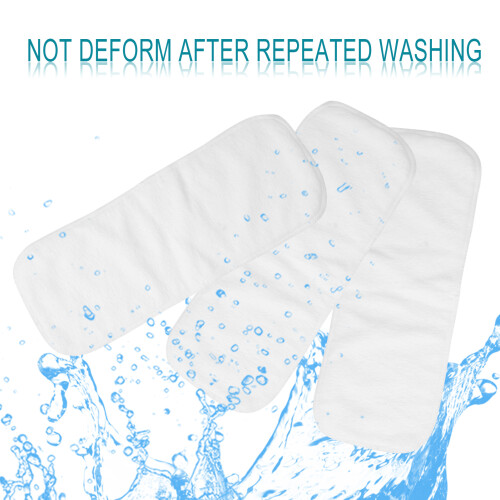Reusable Baby Diaper Inserts With Super Absorbency 5pcs 35x13.5cm 2