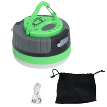Lanterna de tenda a bateria, recarregável, com base magnética, ideal para caminhadas, uso portátil ao ar livre e aventuras de camping à prova